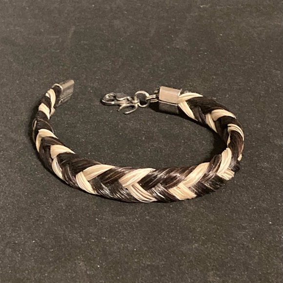 Jewelry Horse Hair Braided Bracelet With Horseshoe Charm Poshmark